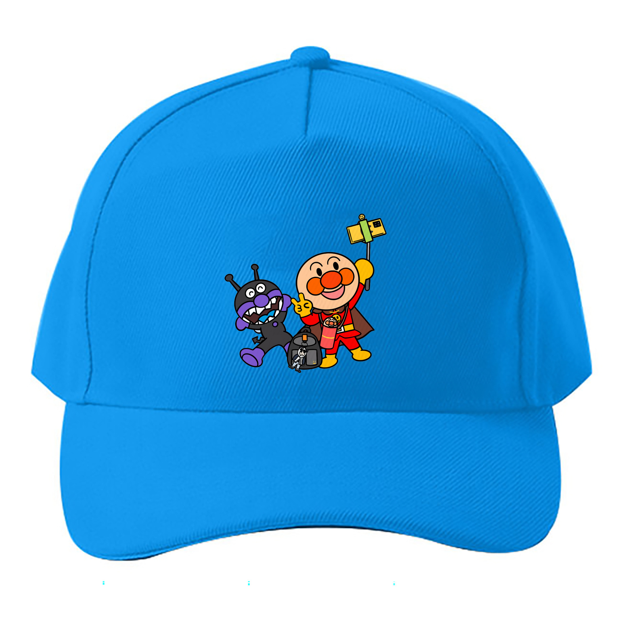 （画像用） アンパンマン Anpanman ベースボールキャップ 綿100％ 男女兼用 帽子 スポーツ